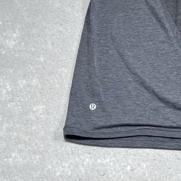 Lululemon Tank Top Womens Size 10 Heather Gray Tied To It Tank Sleeveless - Picture 9 of 10
